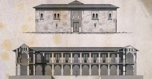 Файл:The Arab hospital-Granada Bimarstan.jpg